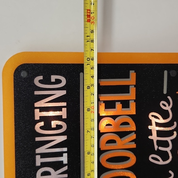 Lighted Halloween Sign - Picture 5 of 7